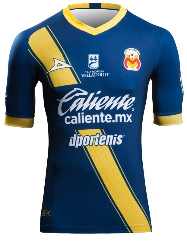 Camisa oficial Pirma Monarcas Morelia 2019 2020 II jogador